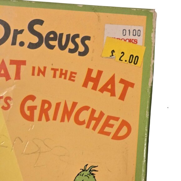 Dr Seuss The Cat In The Hat Gets Grinched VHS Tape Animated Cartoon Vintage - Picture 7 of 11